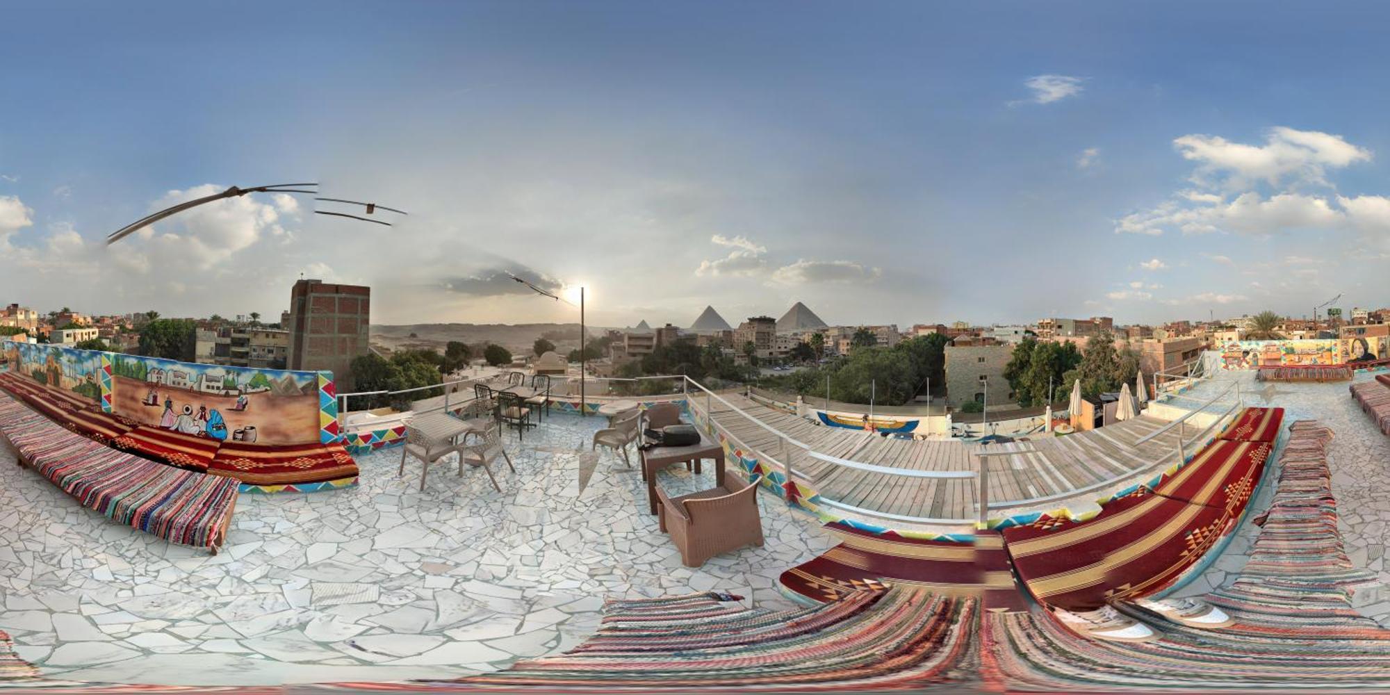 ホテル Nefertiti Pyramids View カイロ エクステリア 写真