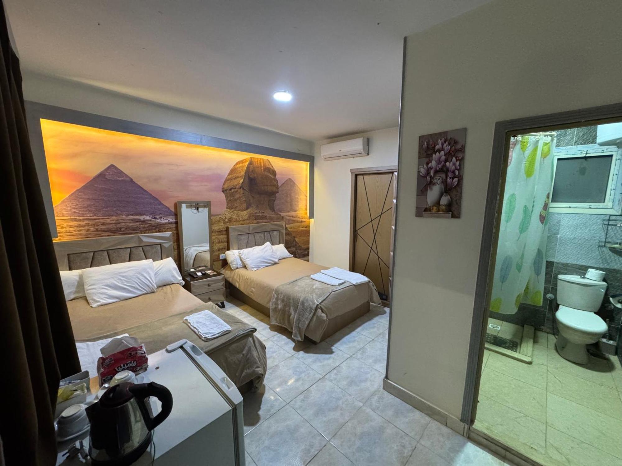 ホテル Nefertiti Pyramids View カイロ エクステリア 写真